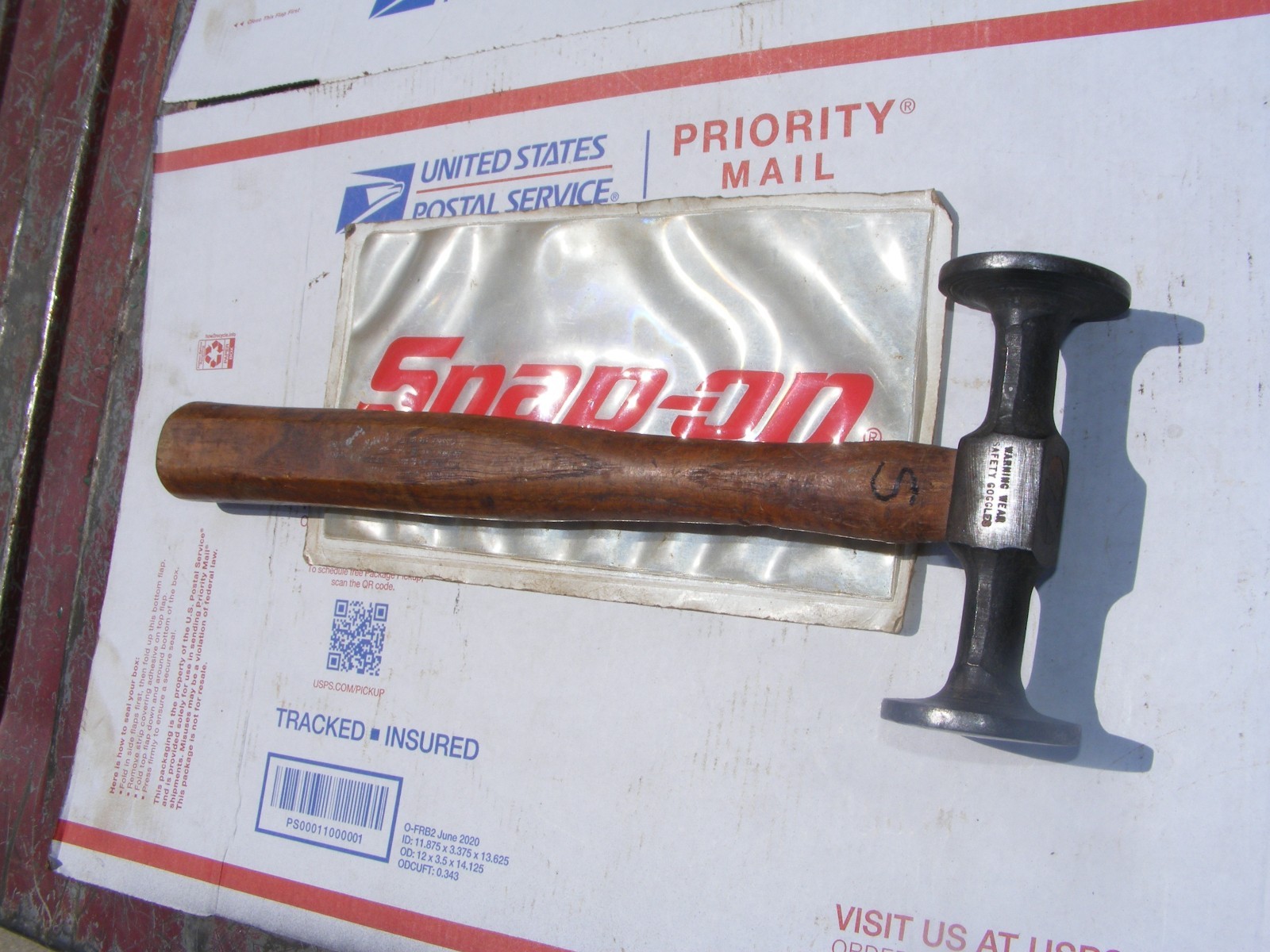 Snap on Auto Body Shrinking Hammer BF617