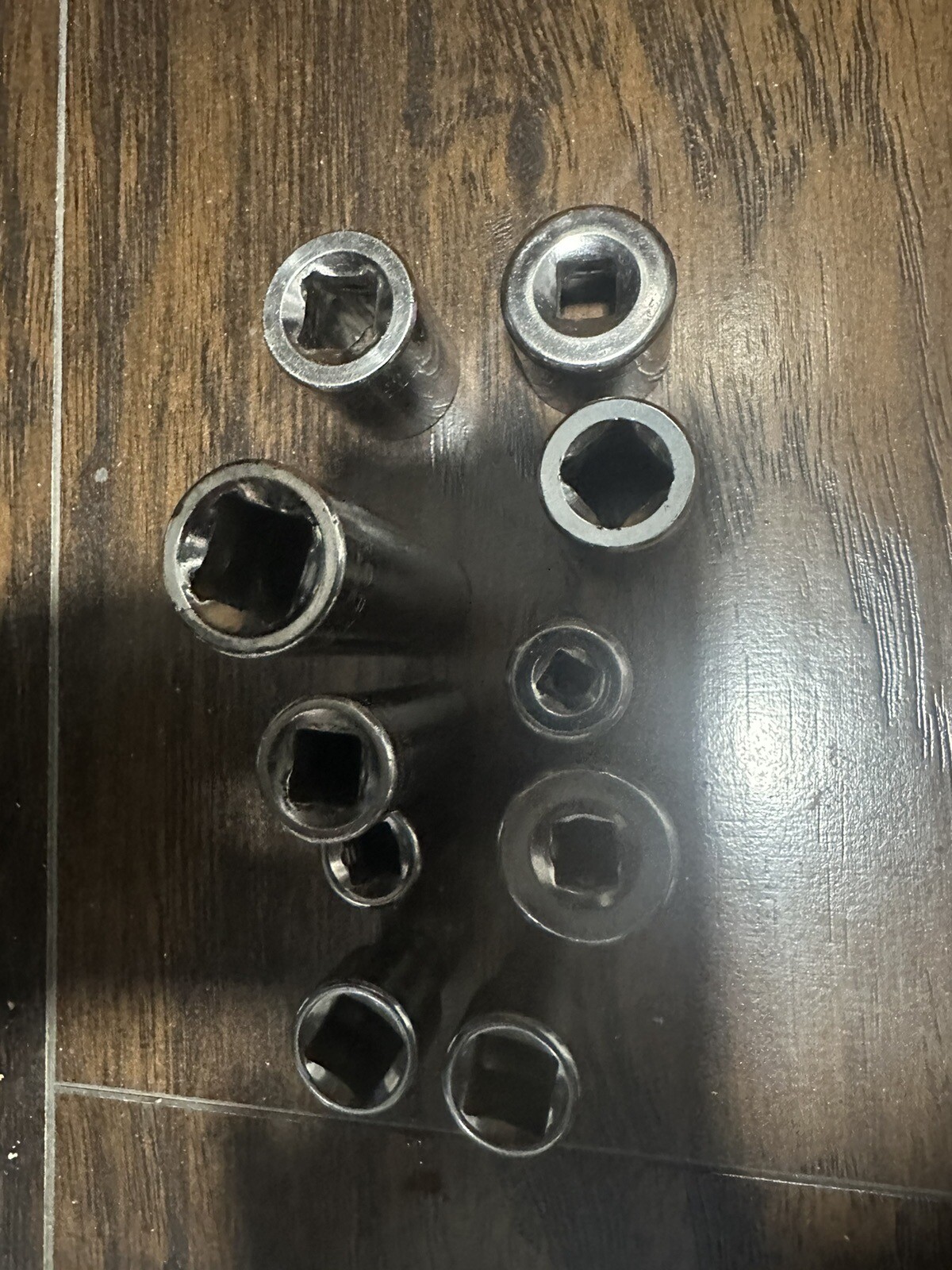 Craftsman assorted sockets total 10