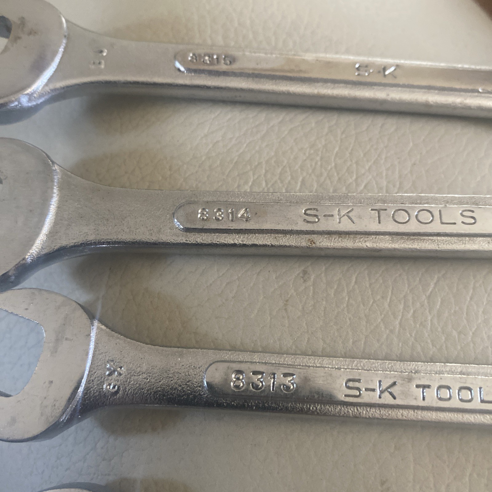 SK Tools Set Of 6 Metric Combination Wrenches. 15mm To 9mm No 12
