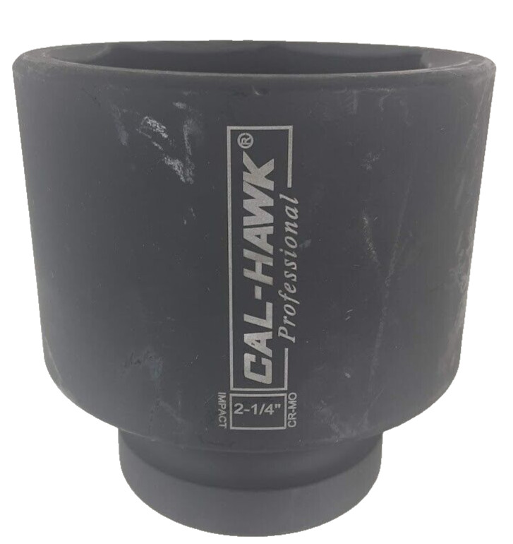 1″ DR. X 2-1/4″ DEEP IMPACT SOCKET 6-POINT SKT Chrome Vanadium CR-MO MATERIAL