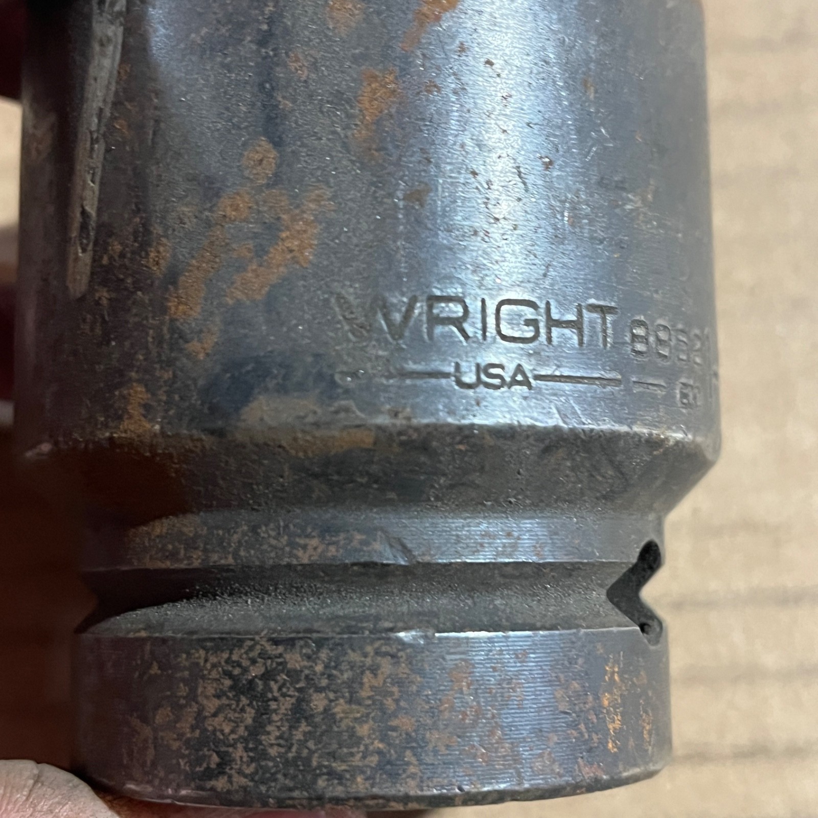 Wright 8830 1″ Drive 6 Point Impact Shallow Socket 15/16″ – 04E