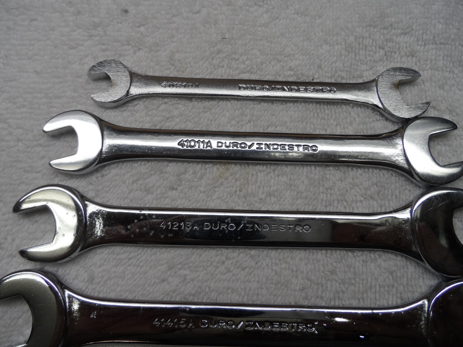 Duro Indestro Metric MM Open End Wrench Set made in USA up to 32mm (10 pcs)