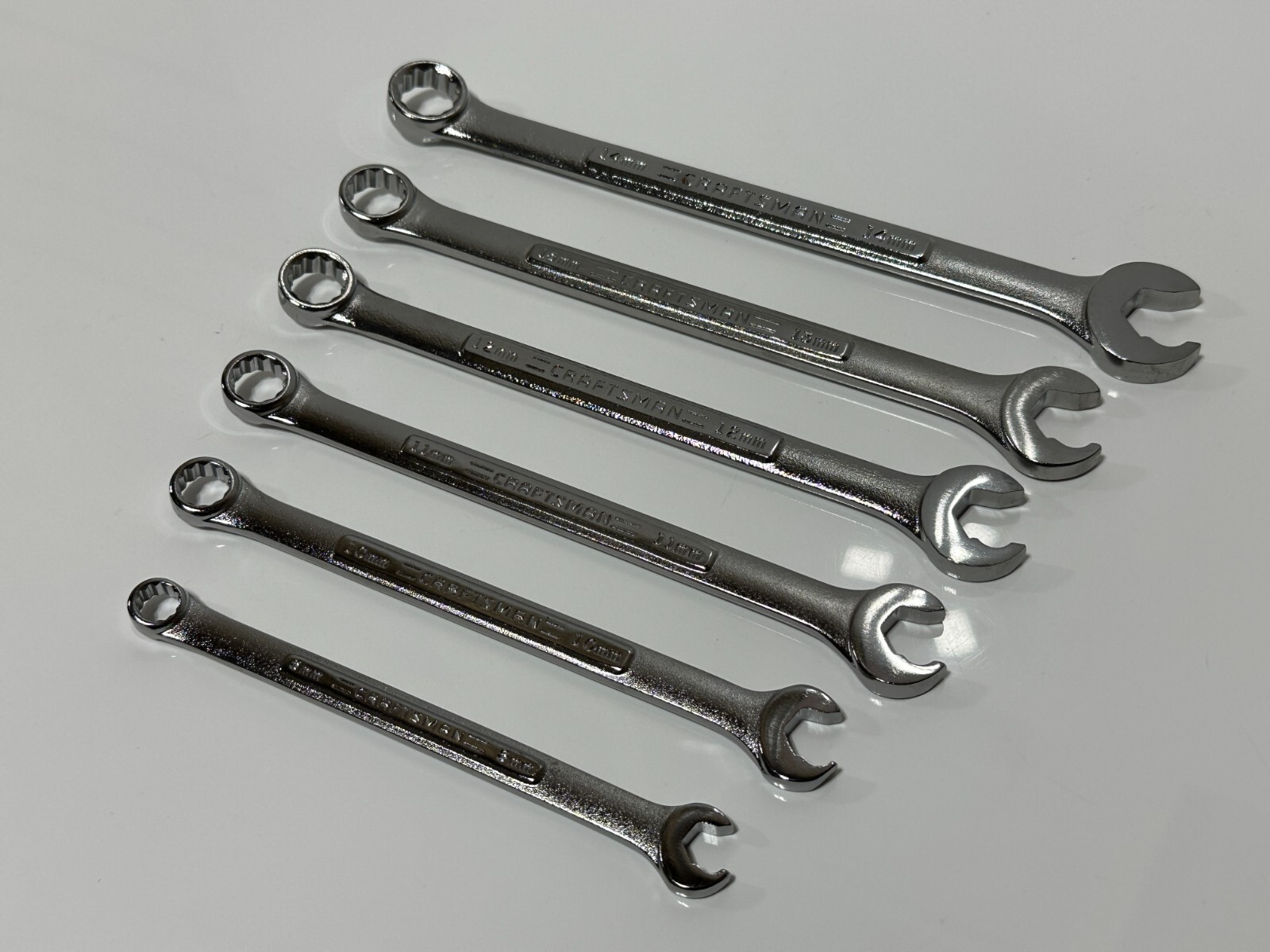 NEW Craftsman Tools USA 42357 Metric 6pc Quick Speed Wrench Set – 8mm to 14mm
