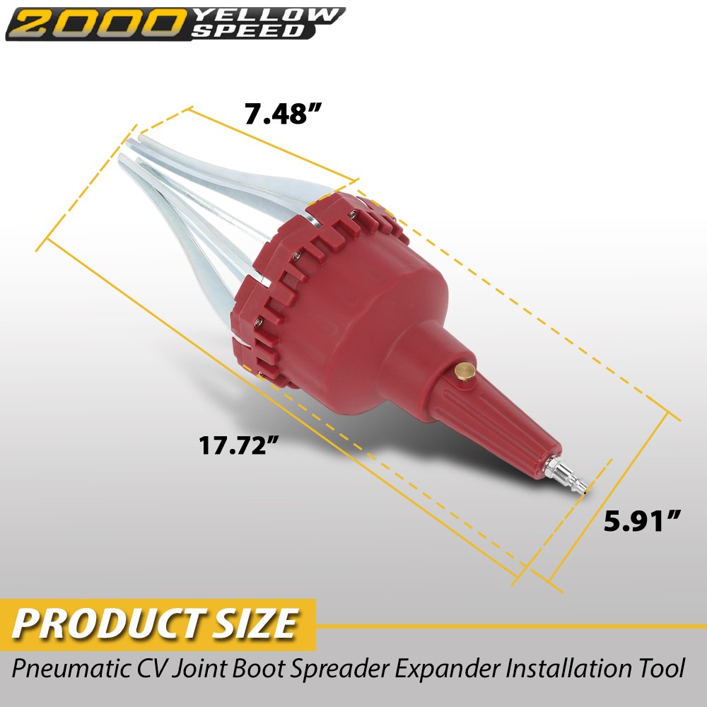 Pneumatic CV Joint Boot Spreader Expander Tool Universal CV Boot Installation