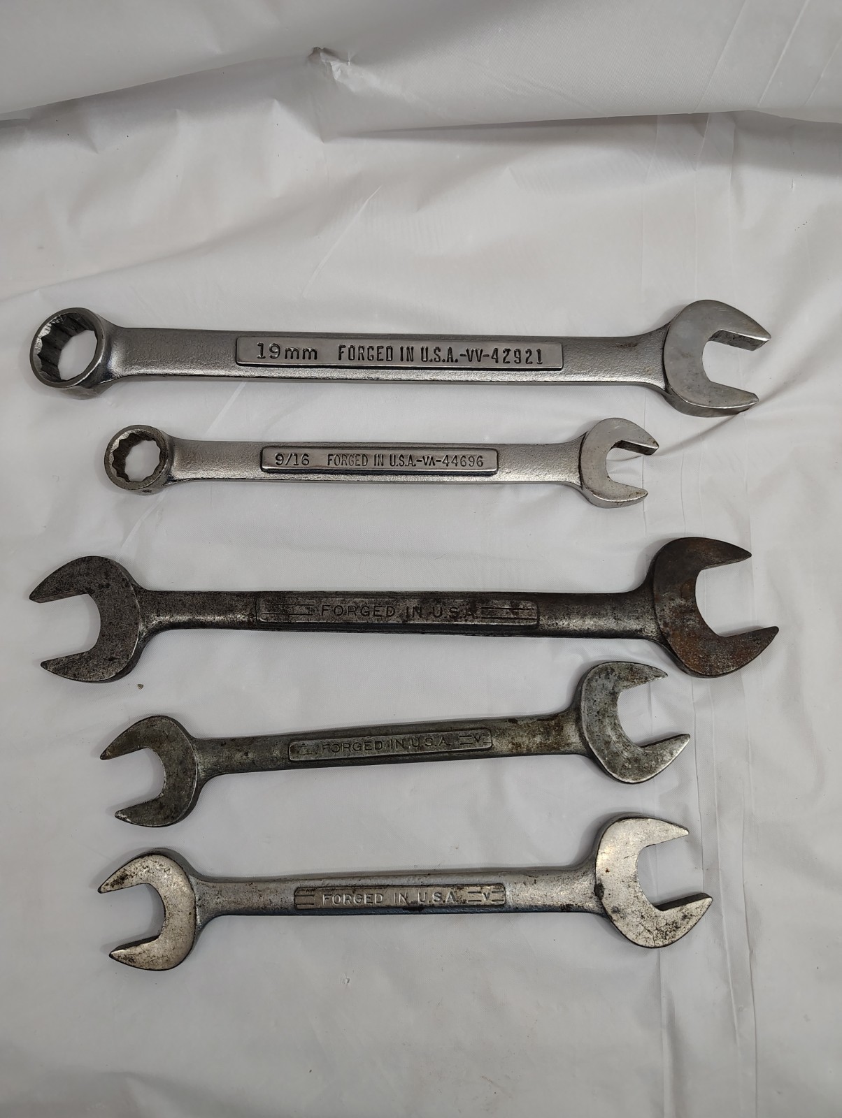 Lot of 21 Craftsman Wrenches Mixed Sizes