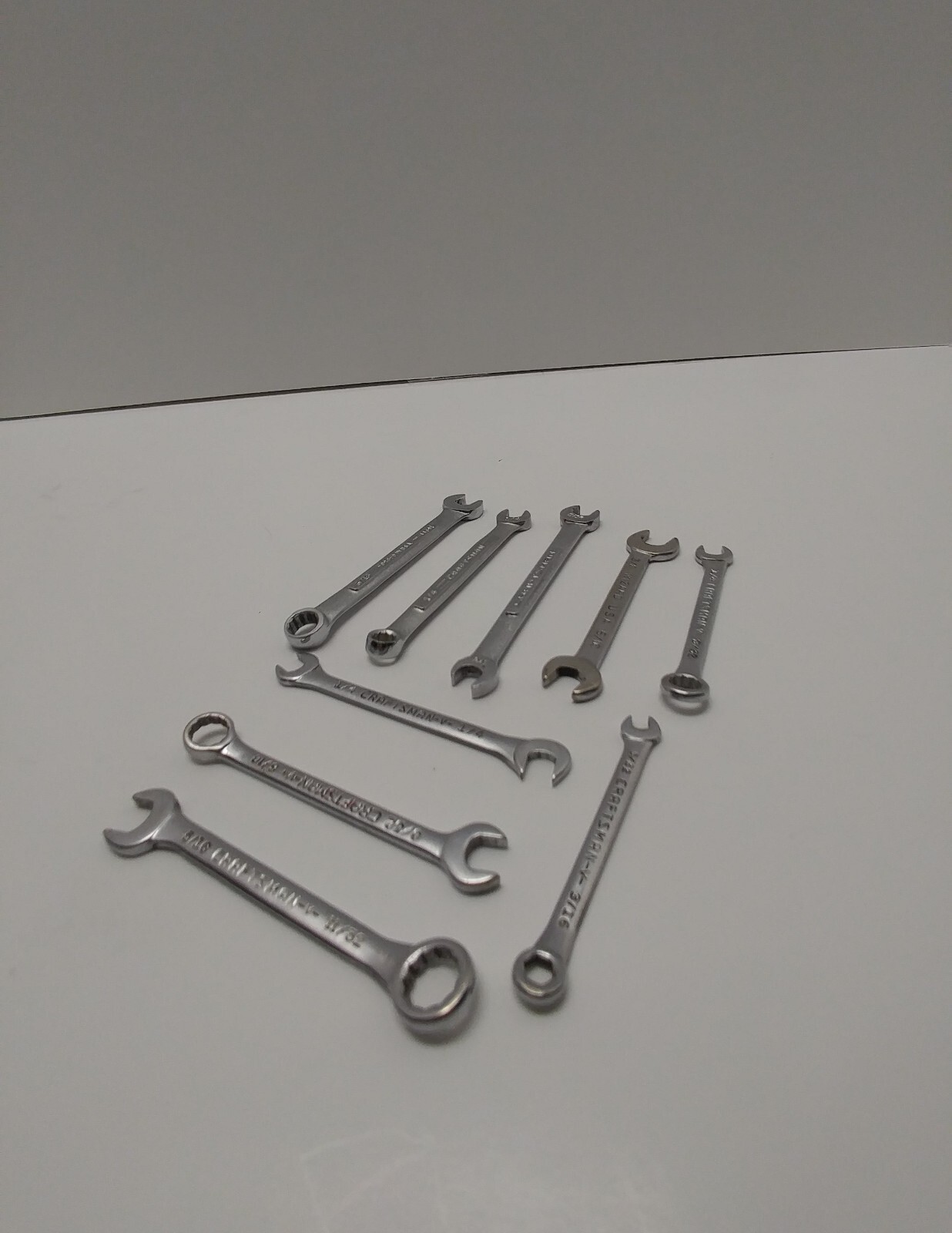 Craftsman Midget Wrench Set With Stubbys (Never Used) SAE Ignition Tools