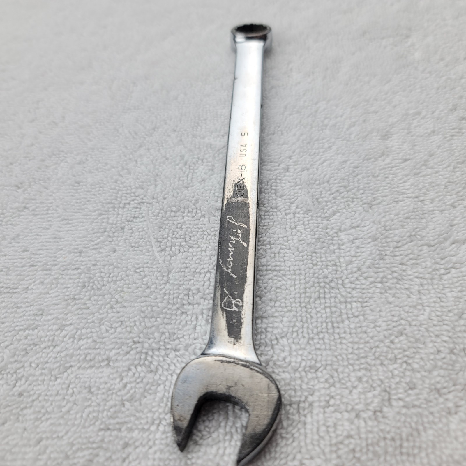 Snap-on 9/16 OEX-18 Combination Wrench 12-Point Forged Steel USA