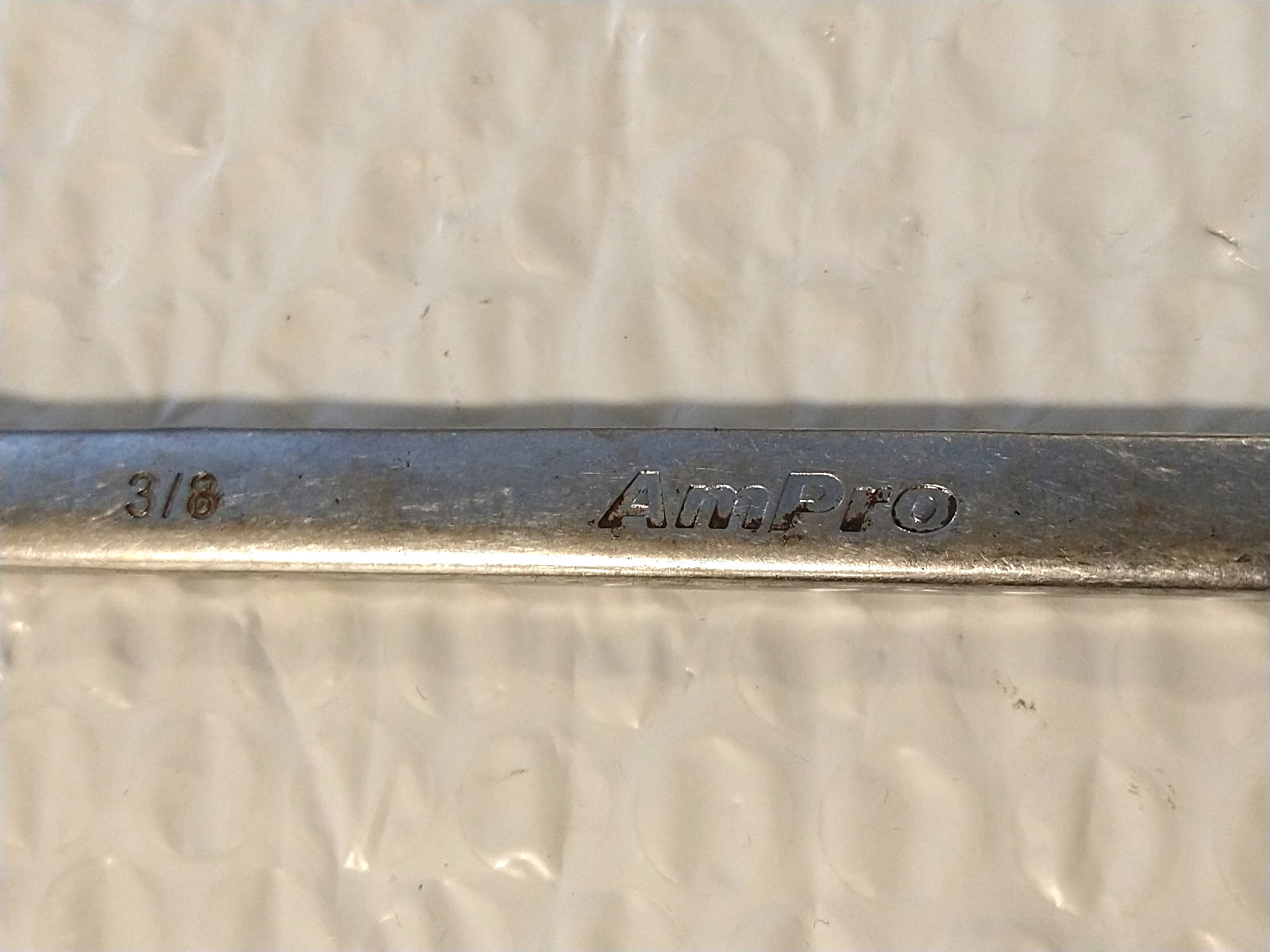 AMPRO TOOLS, 3/8″ DRIVE COMBINATION WRENCH, 6.25″ LONG, 12 POINT.
