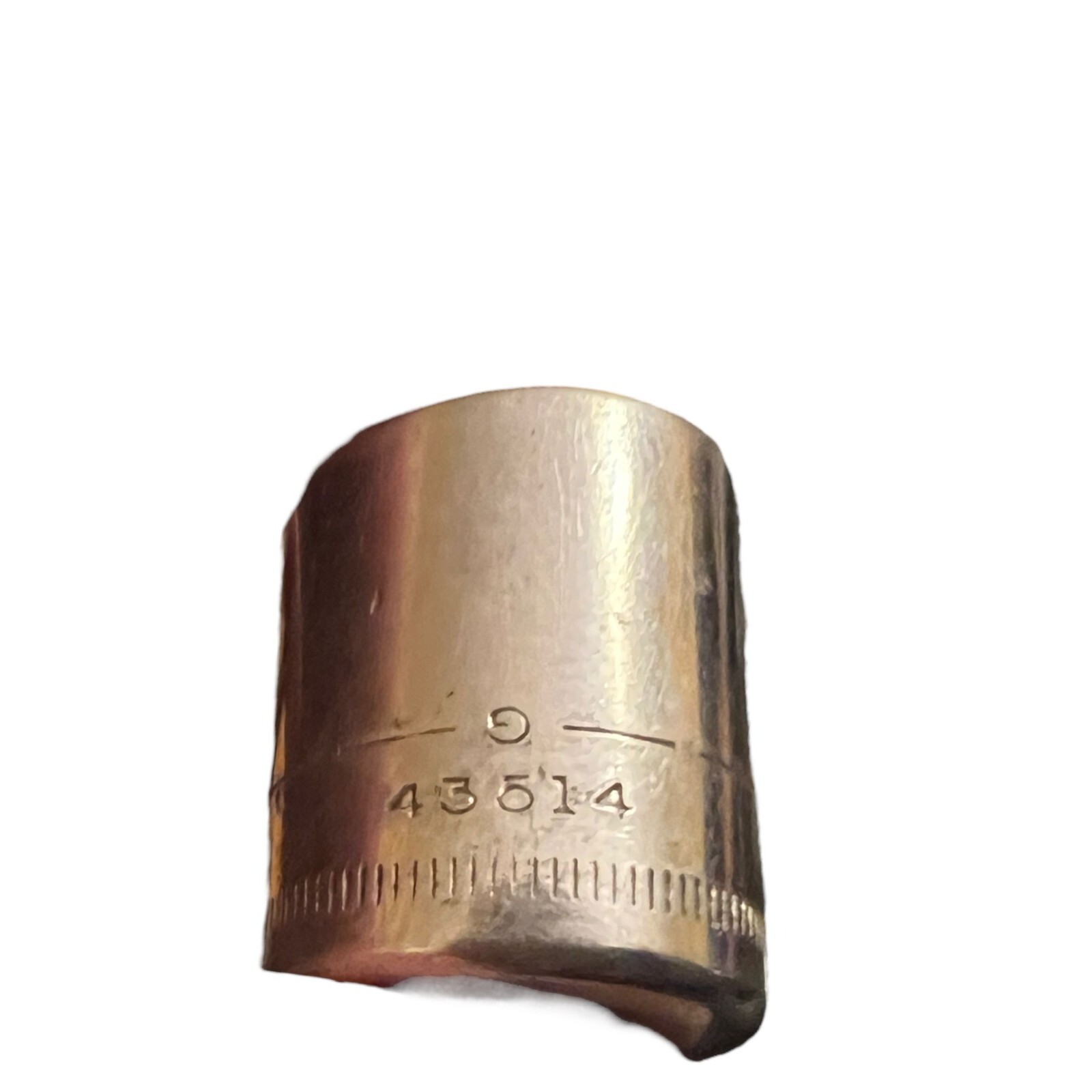 Vintage Craftsman 43514 Shallow Socket 6 pt 1/4 drive 13mm