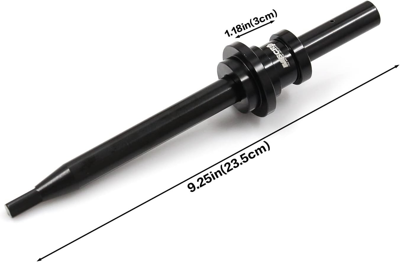 Durable Black Oxide Coated Steel Shaft for Chevy Small Block & Big Block Engines