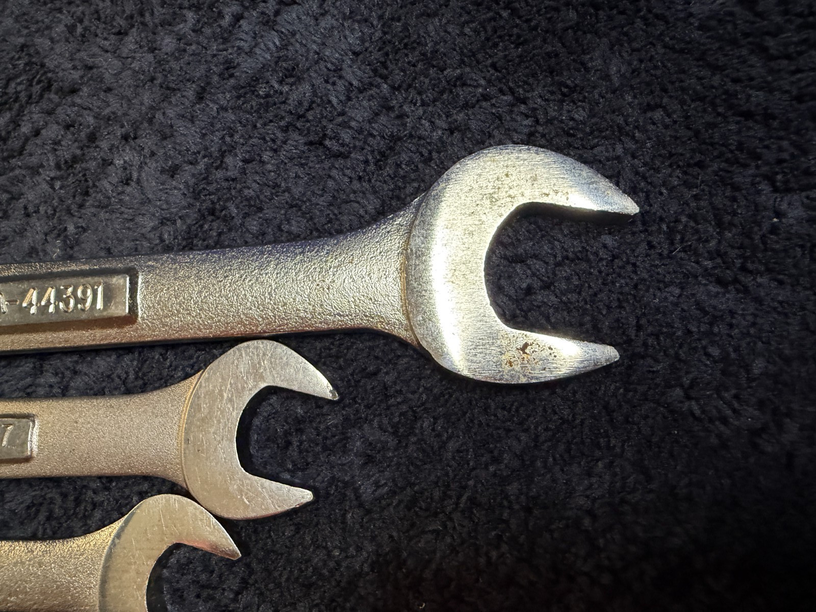 4 – Vintage Craftsman 6-Point VA SAE Combination Wrenches 7/8 5/8 9/16 7/16