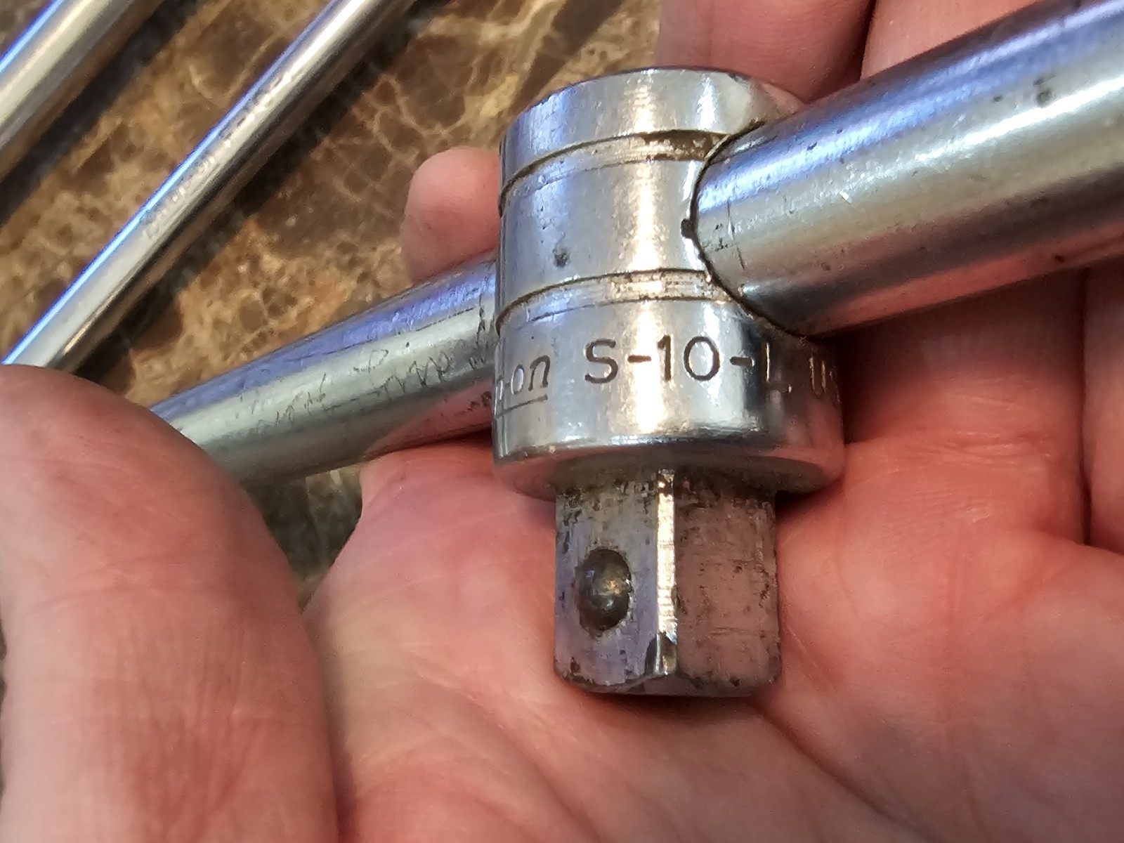 Vintage Snap-on SN18A & S10L 1/2″ Drive Breaker T Bar – 18″ & F10L 10″ 3/8″ Bar