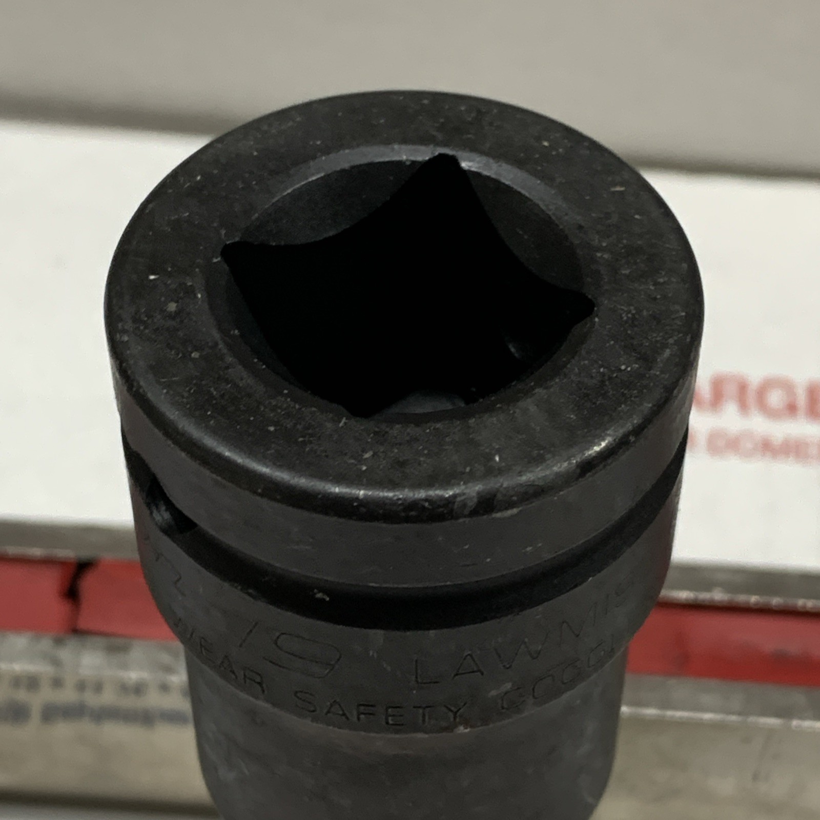 SNAP ON TOOLS LAWM19E 3/4″ DRIVE METRIC 19 MM STANDARD HEX SOCKET DRIVER NEW