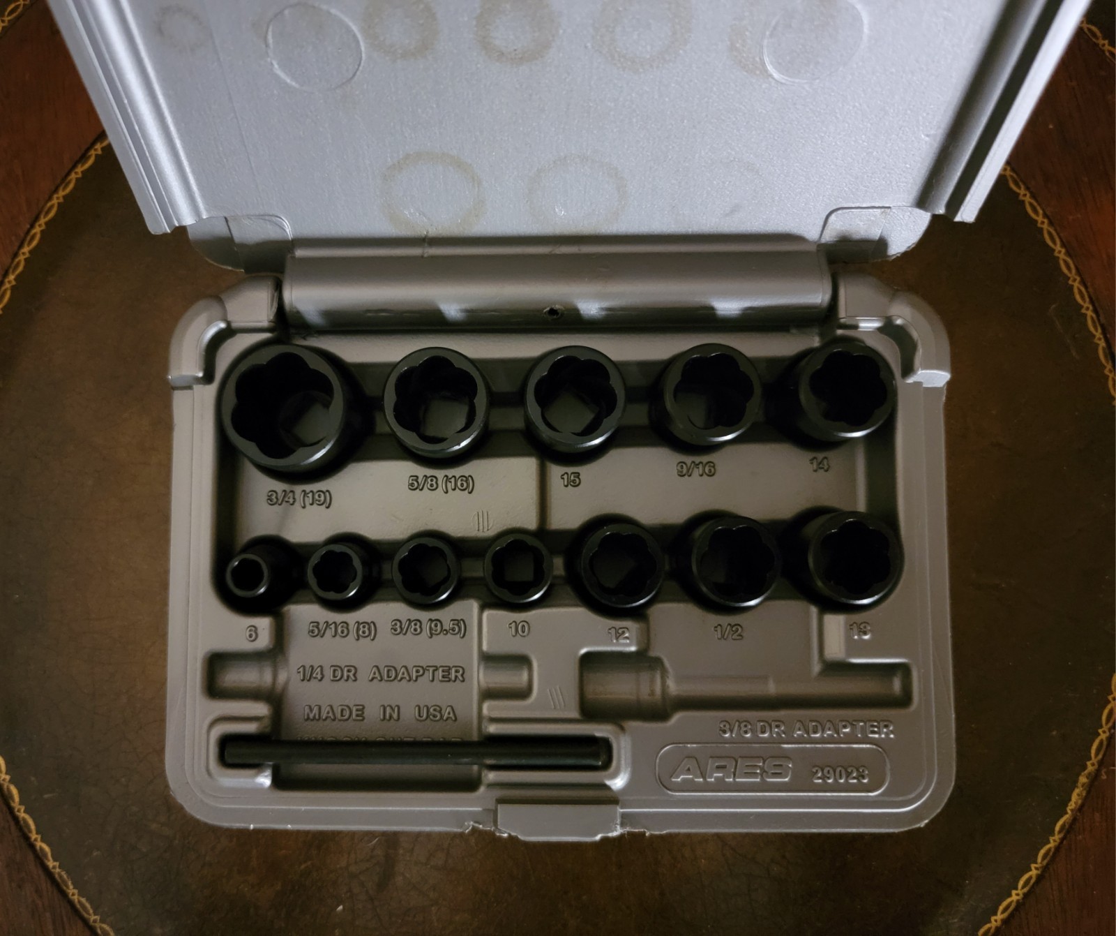 New ARES USA Turbo Socket Rocket Socket Damaged Bolt Extractor Set Made In USA