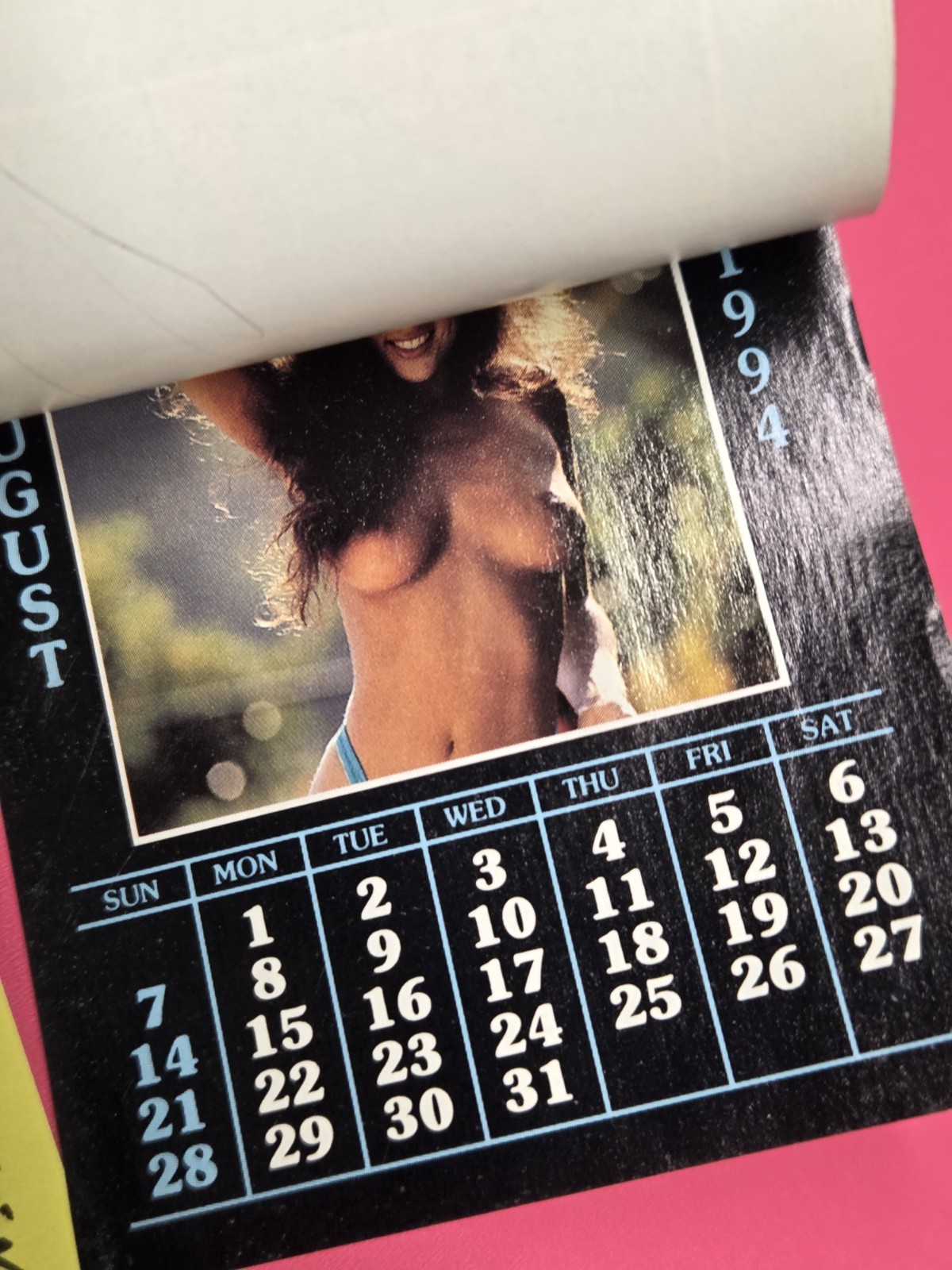 Mini TOPLESS Calendar 1994 Promo Advertising 3″ X 4″ #VNC94