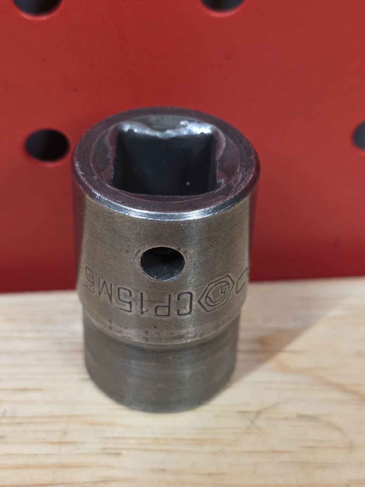 Matco Tools CP15M6 15mm Metric 1/2″ Drive Shallow 6-Point Impact Socket