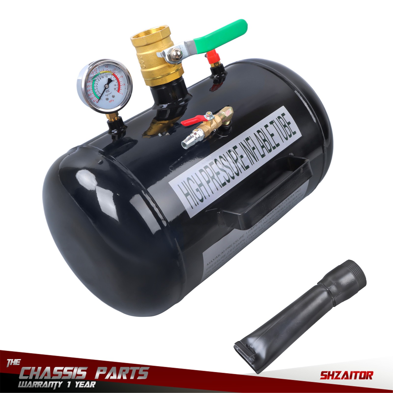 5 Gallon Air Tire Bead Seater Blaster Tool Seating Inflator Truck ATV 145PSI