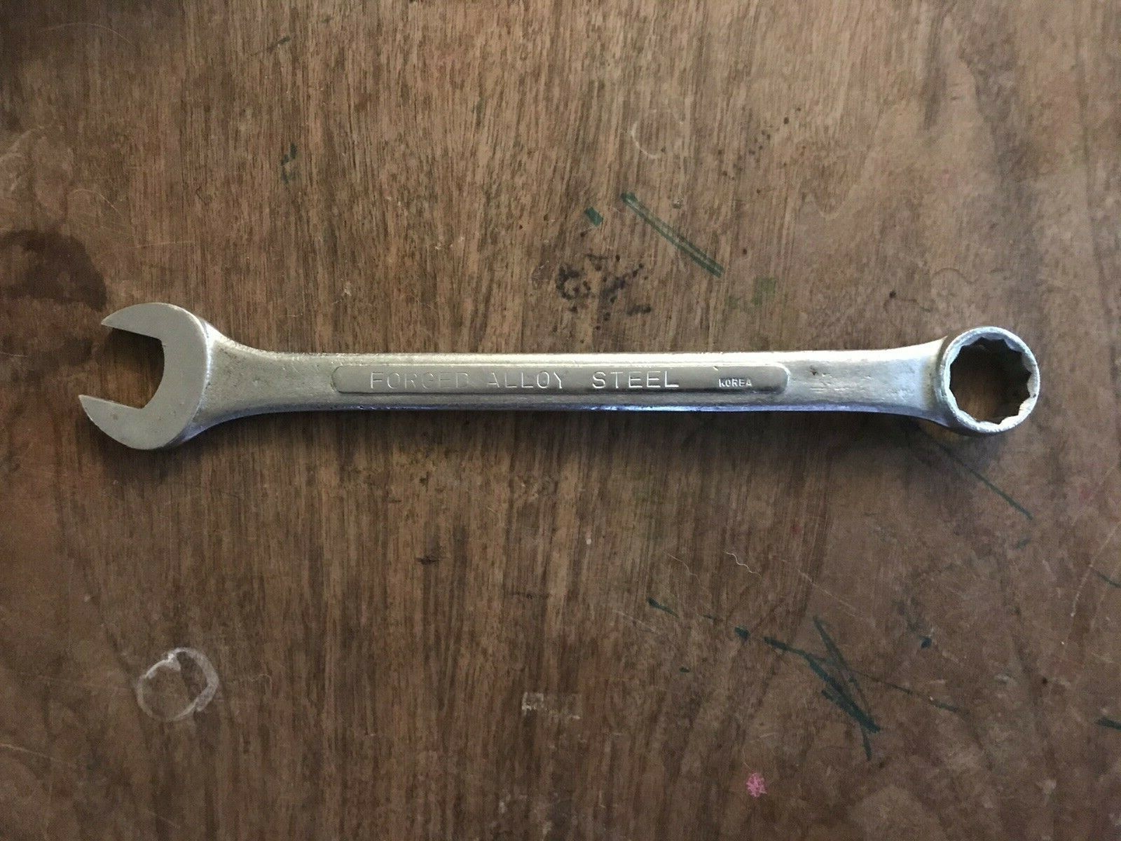 Vintage Continental 1” Combination Wrench 12 Pt. SAE Korea