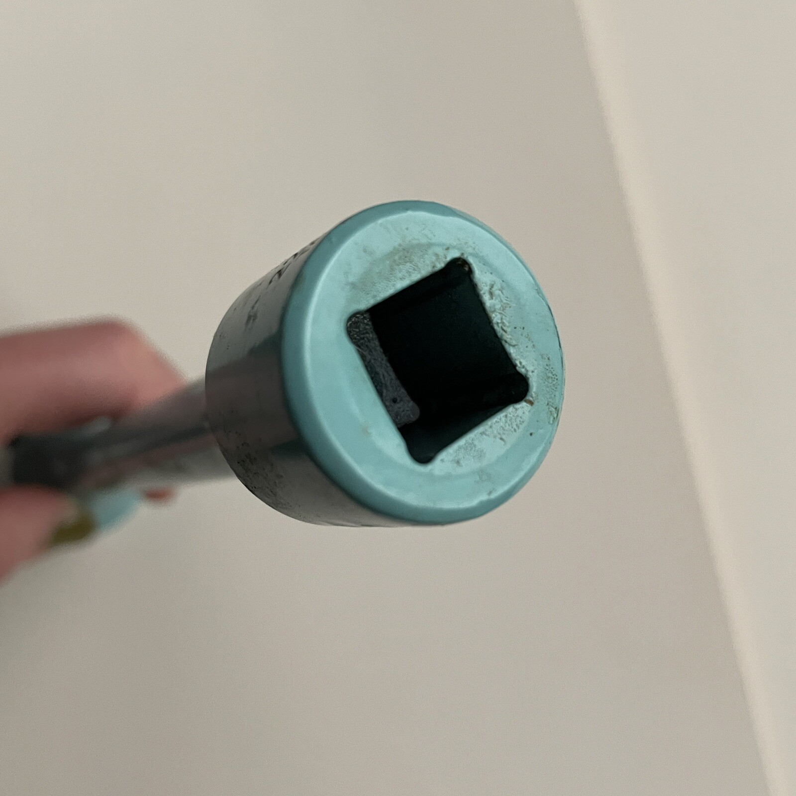 SUNEX 22214M – 1/2-Inch Drive, 22mm, 7/8-Inch, Extended Socket, Turquoise