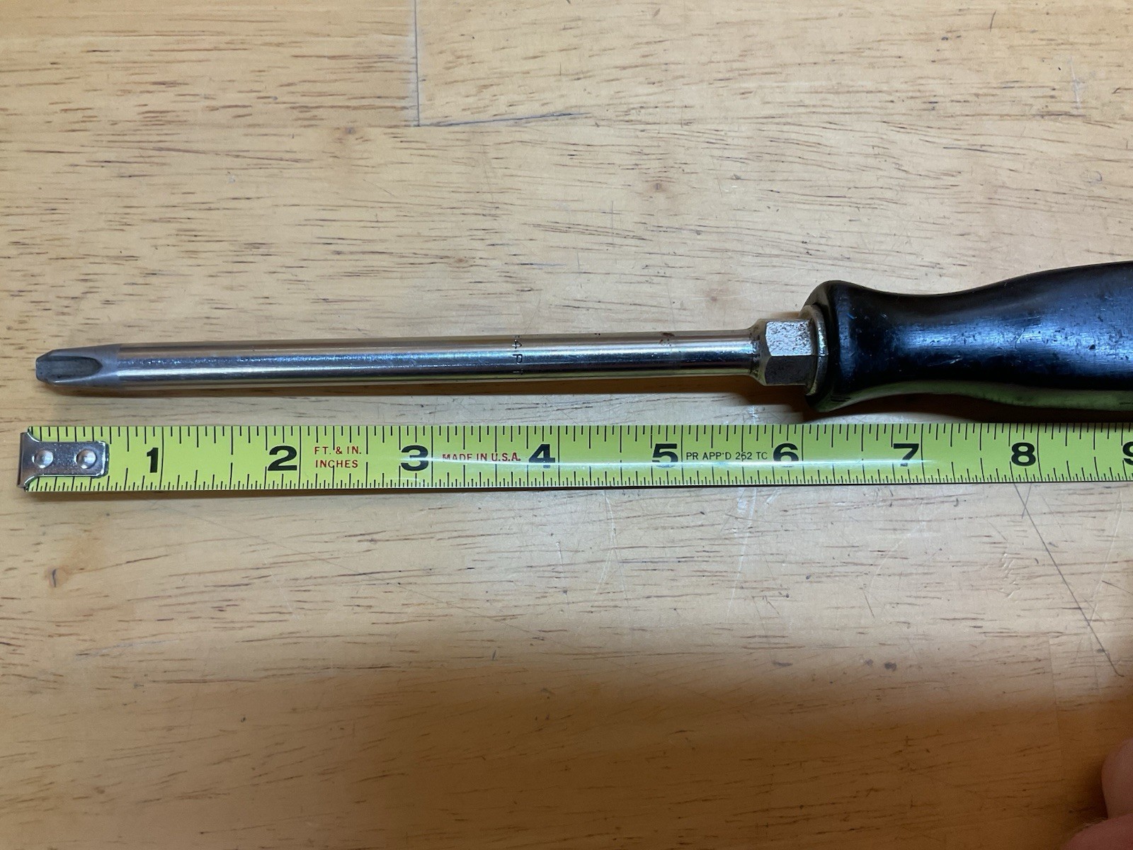 Snap-on Tools SSDP64 No. 4 Phillips Screwdriver Black Handle USA Snap On SSDP 64