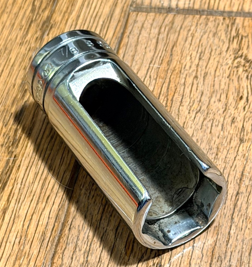 🇺🇸 Snap On Tool 7/8” o2 Oxygen Sensor Thermal Vacuum Switch Deep Socket Wrench