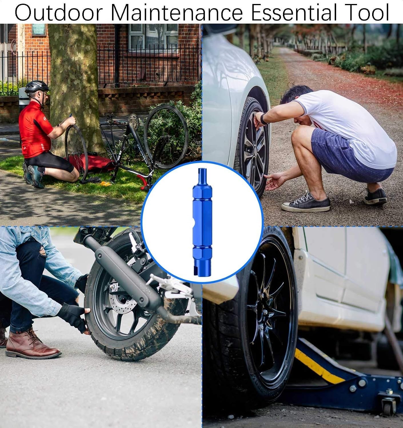 Aluminum Valve Core Remover Tool – Multi-Vehicle Tire Repair Solution