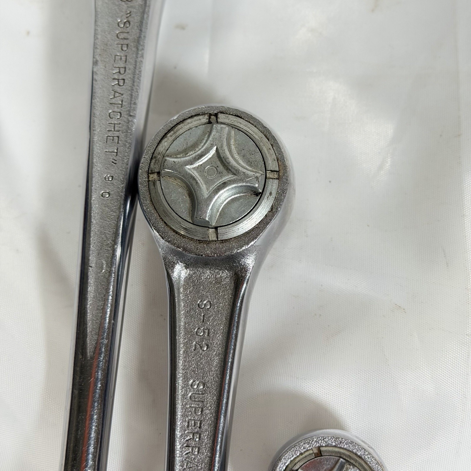 J.H. Williams S-53, S-52 & B-52 Super Ratchet 1/2″ Drive 15″ Long USA Lot
