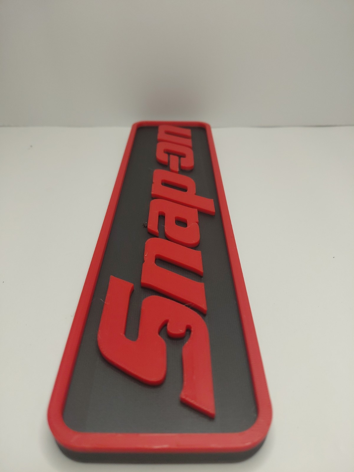 3D Printed Snap-On Tools Wall Art Sign Logo Display Tool Box MAGNET 3×10