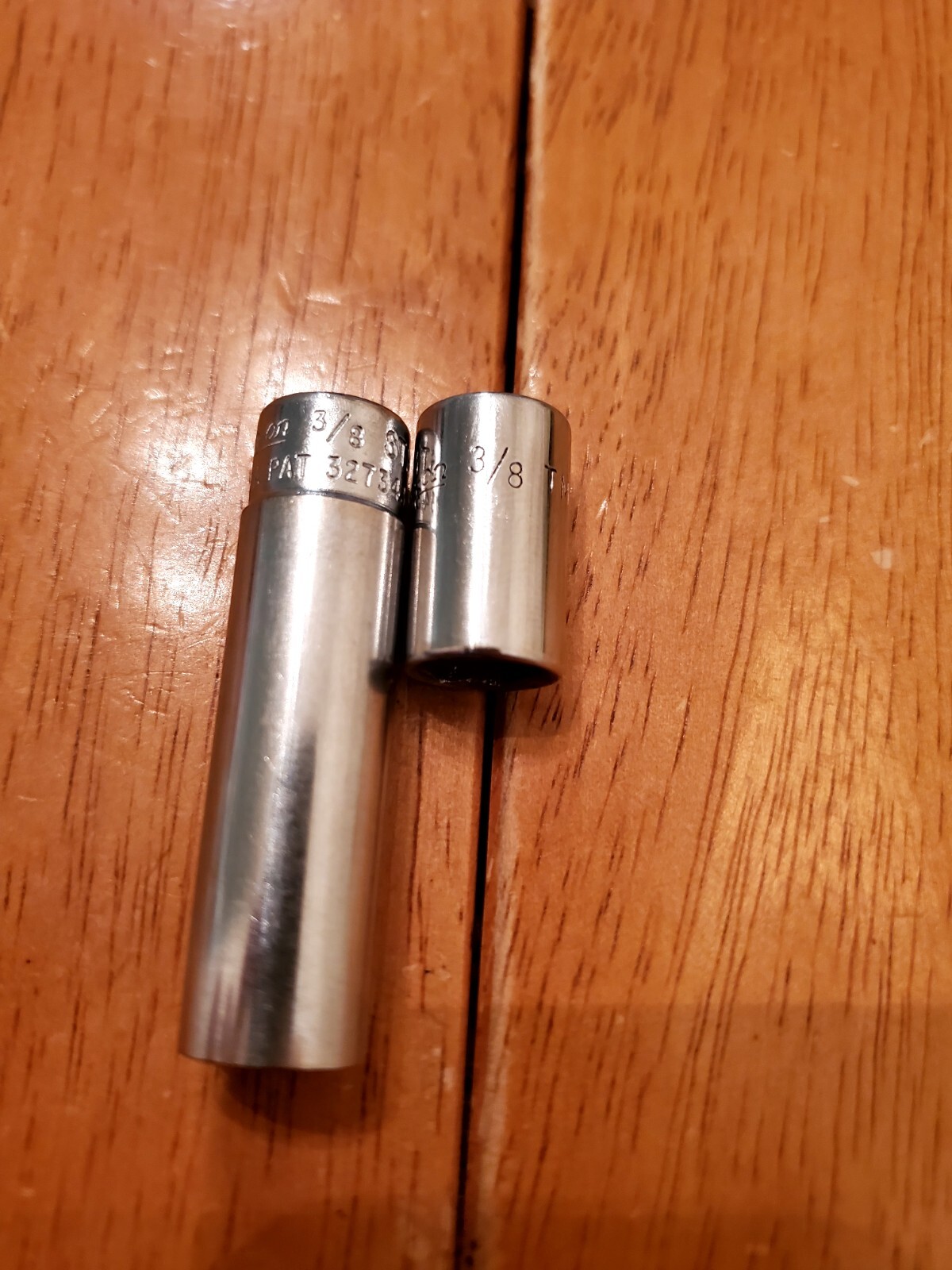 Snap On 1/4 Drive 3/8 6PT Shallow Deep Sockets Lot Of 2