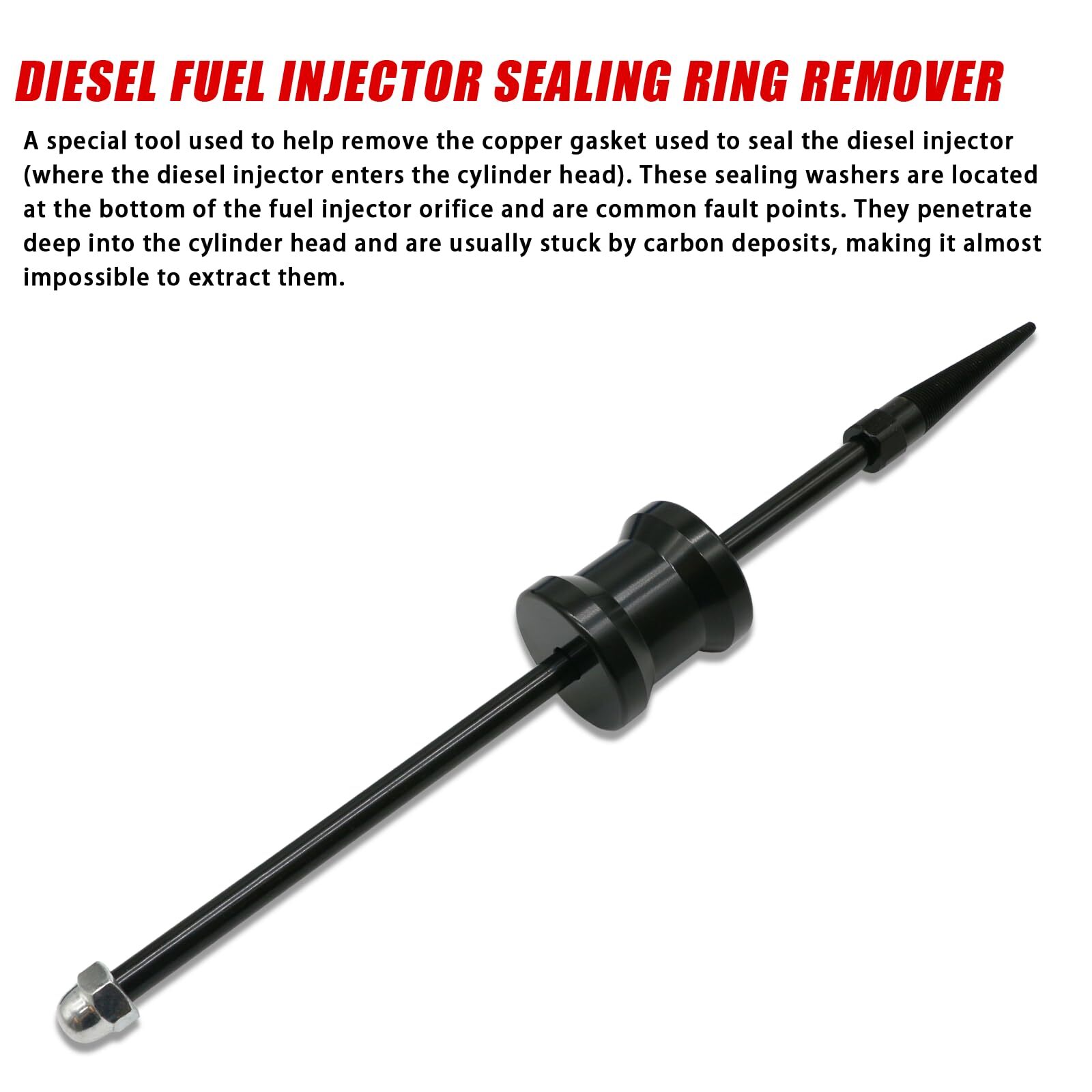 XiTuanYuan Injector Seal Ring Puller Tool Injector Seal Ring Remover for Remo…
