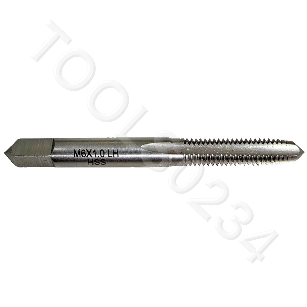 M6 x 1.0 LEFT HAND Plug Tap Hand Alfa HTLM81120 6MM HSS 4FL LH Metric