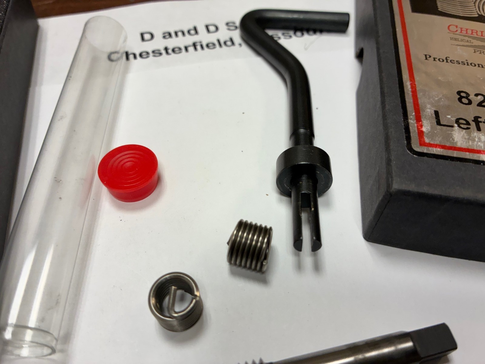 PRECISION 82120LH, 3/8″-16, LEFT HAND, Thread Repair Kit, CHRISLYNN, Incomplete