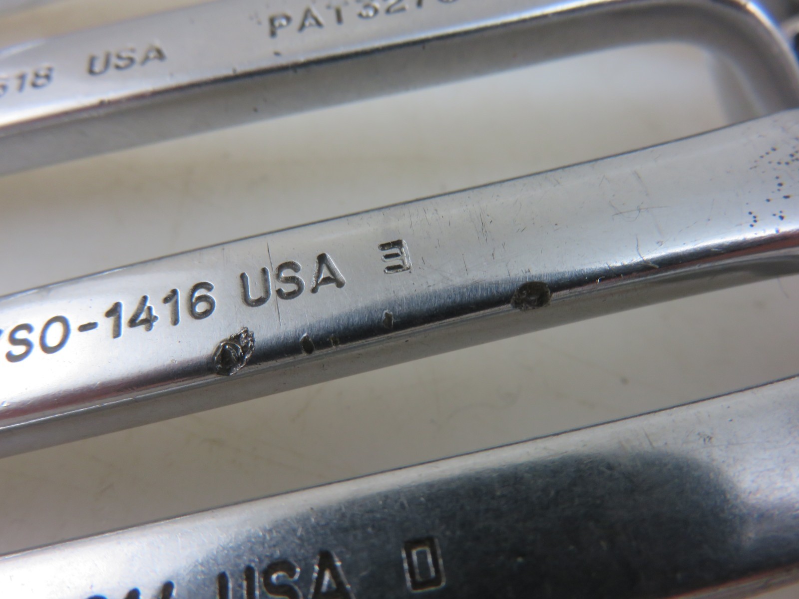 Snap-On XSO SHORT 60° Offset Box End Wrench 7pc Set 5/16″-13/16″ Vintage