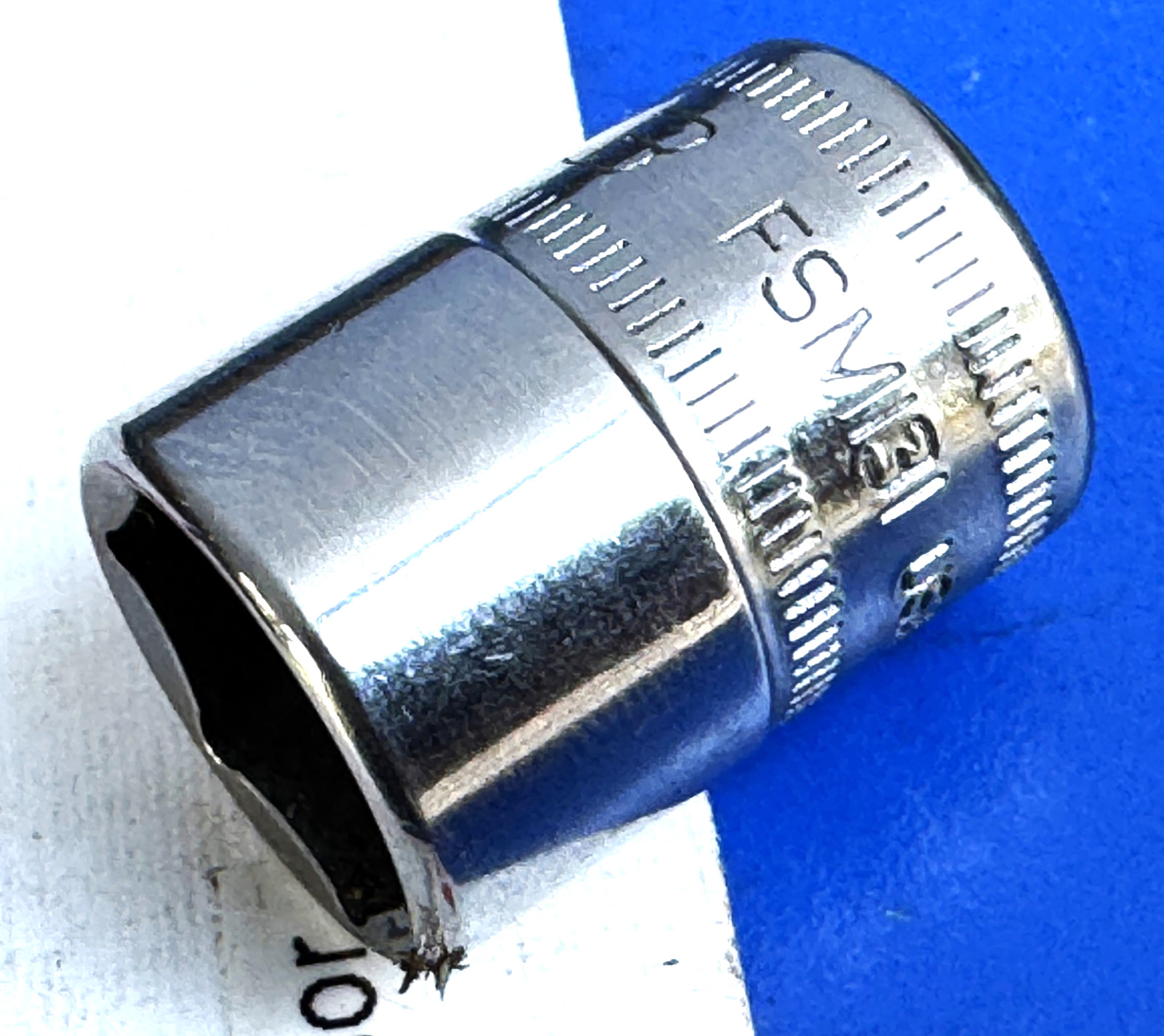 Snap-on Tools 3/8″ drive Metric 13mm Shallow 6-point Socket wrench FSM131 NEW