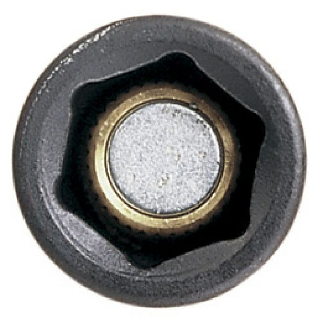 8mm Magnetic Socket -1/4″ Drive Shallow Standard Length Grey Pneumatic GRE-908MG