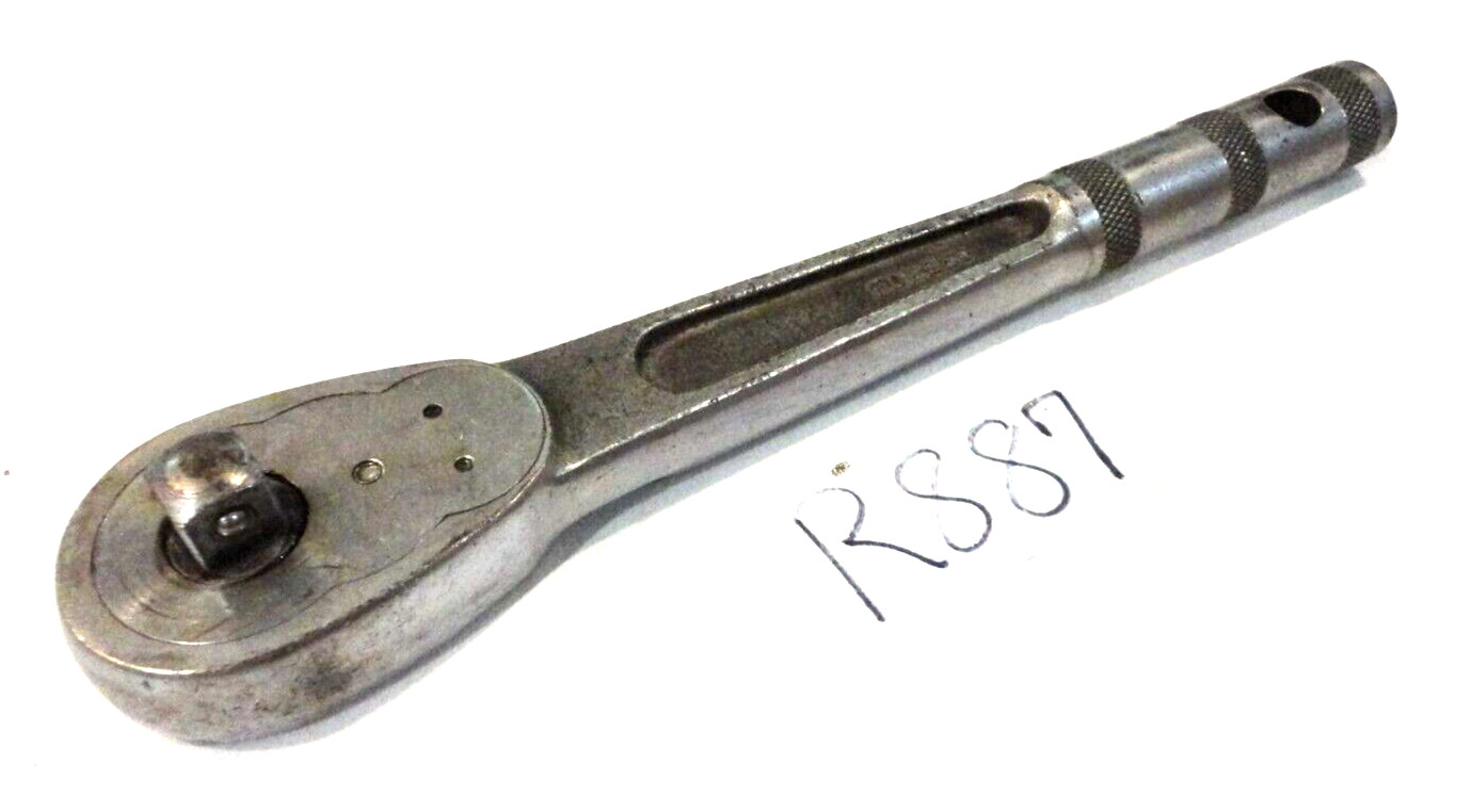NEW BRITAIN TOOLS VINTAGE OLDER 1/2 DRIVE RATCHET 10-1/4 INCHES LONG NS40