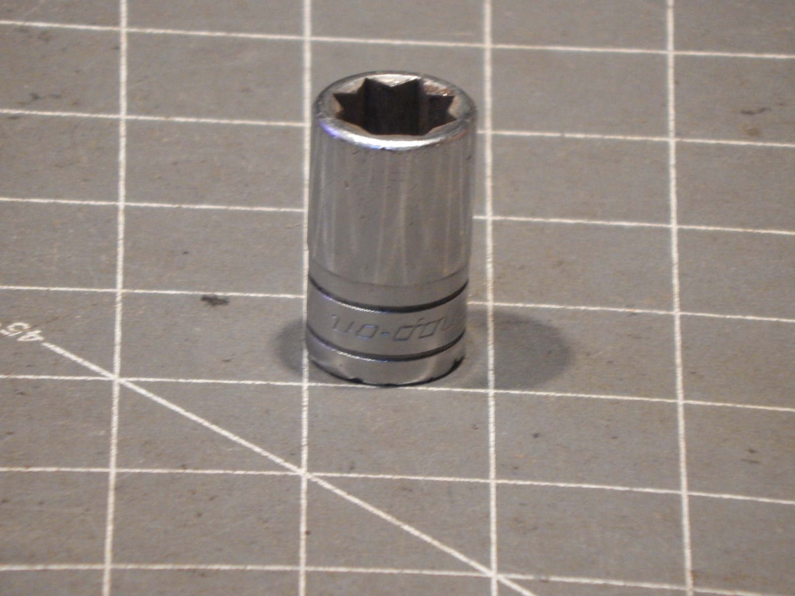 Snap On 1/2″ Drive 1/2″ Shallow 8 Point Double Square Socket SW416 Dr 8Pt 1991