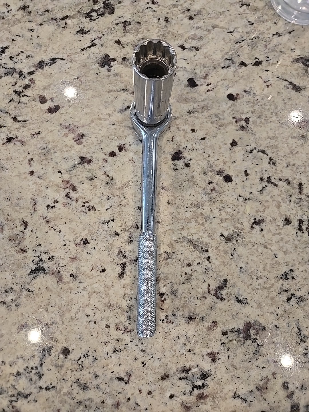 HERBRAND 32000 3/8» Drive Knurled Handle Thumb Wheel Ratchet