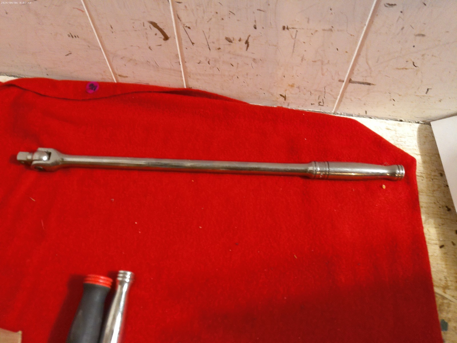 SNAP-ON 1/2″ DRIVE 18″ LONG STANDARD HANDLE BREAKER BAR #SN18B MADE IN THE USA