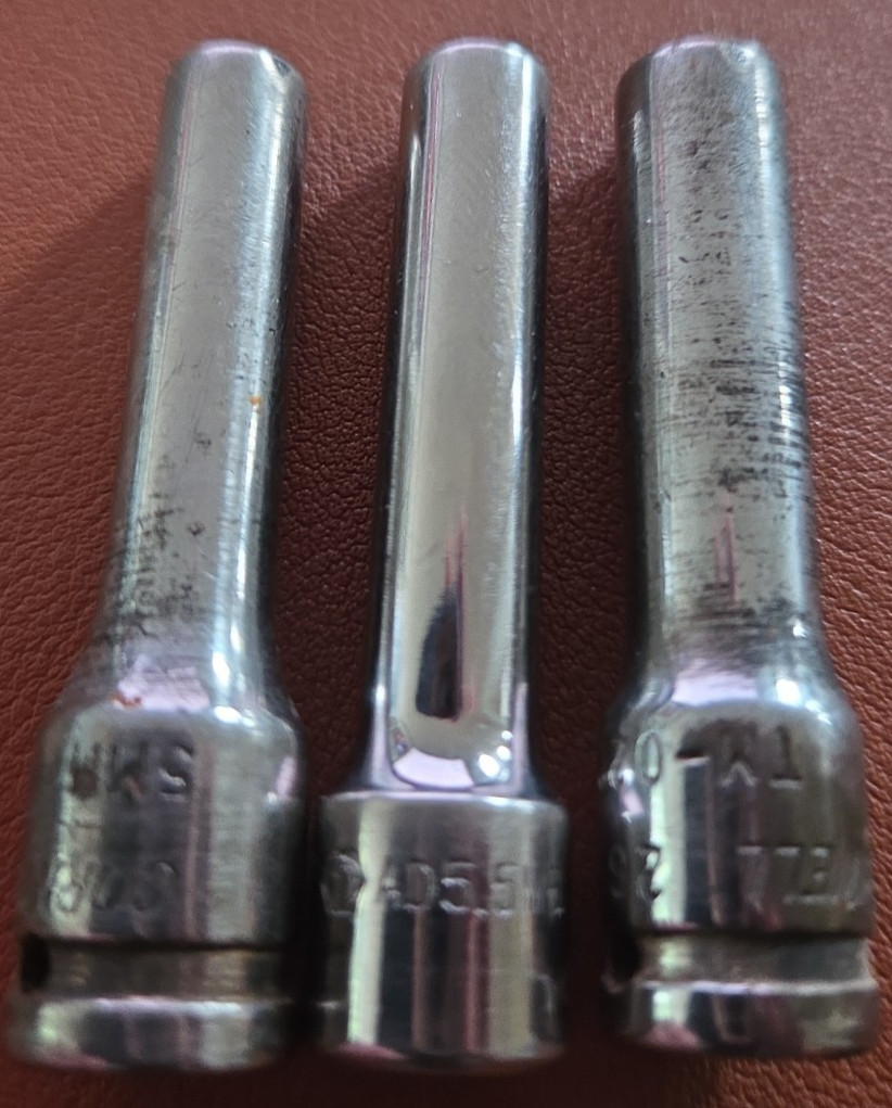 3 MATCO 5.5mm Cornwell 5 6 AD5.5M6A 1/4″ DR METRIC 6 PONIT DEEP SOCKET AD5.5 M6A