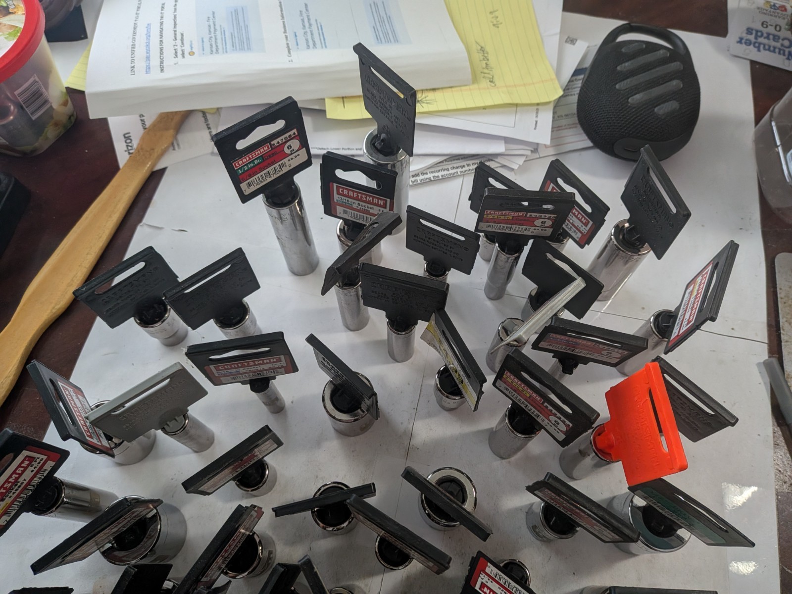 Large Lot of Craftsman Sockets & Extensions All NEW