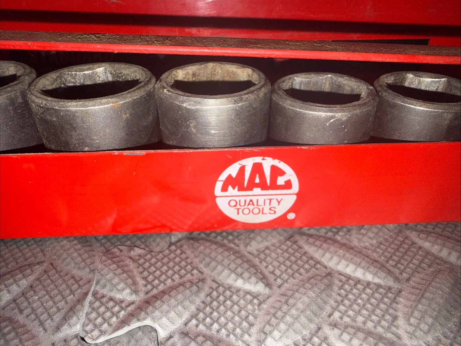 Mac Tools 28pc 1/2” SAE Impact Socket Sets Shallow And Deep 3/8 To 1 -1/4