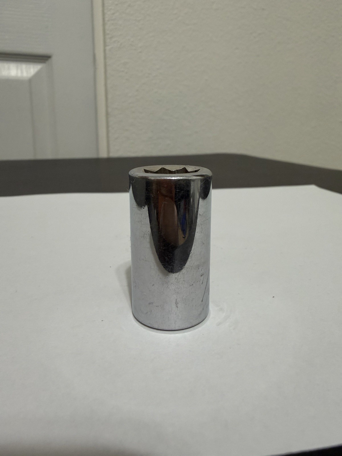 Matco 7/16″ Shallow Socket 3/8″ Drive 8 Point Double Square B148 USA Chrome