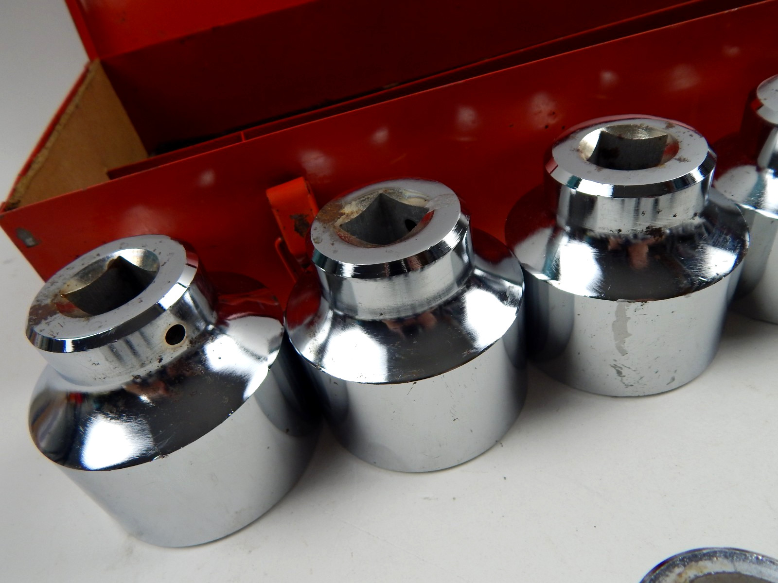 Craftsman Taiwan 3/4” Drive Socket Set 7/8” to 2-3/8” w/ Braker Bar & Case READ