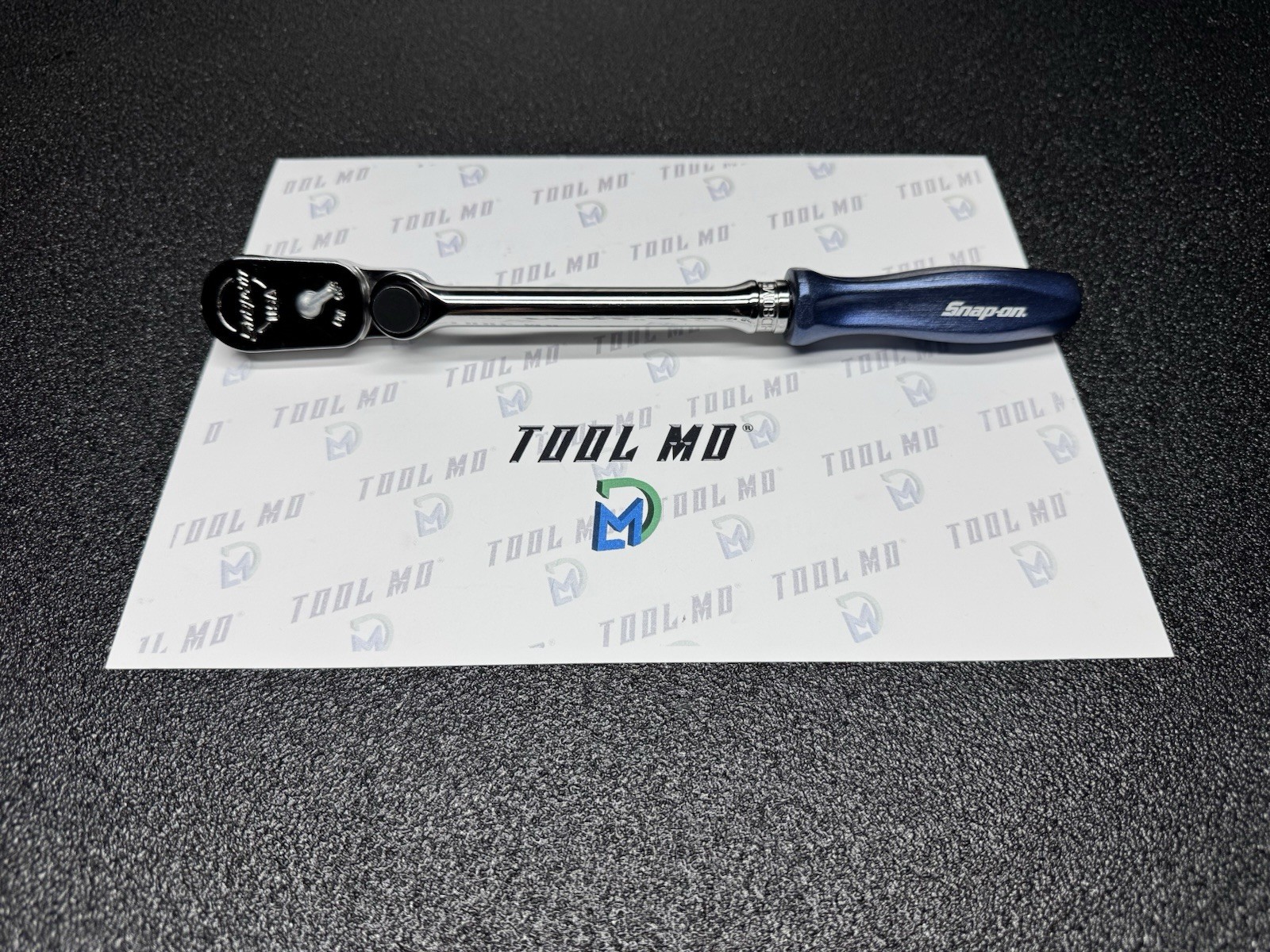 Snap-on Tools USA POWER BLUE 3/8″ Drive Hard Grip Multi-Position Ratchet FHD80MP