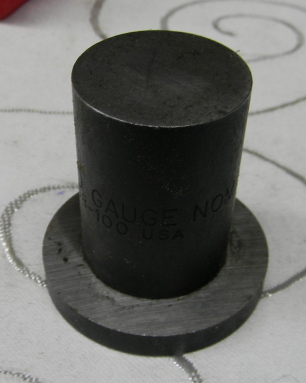 SNAP-ON 1.500 GAUGE CALIBRATOR BLOCK #M3558-100 FOR TIMING GAUGE SET, CASE #PB28