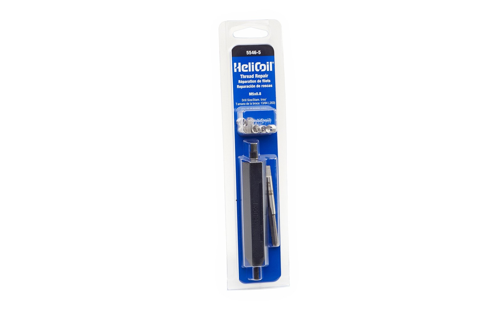 HeliCoil 55465 M5 x 0.8 Metric Coarse Thread Repair Kit Professional Tool