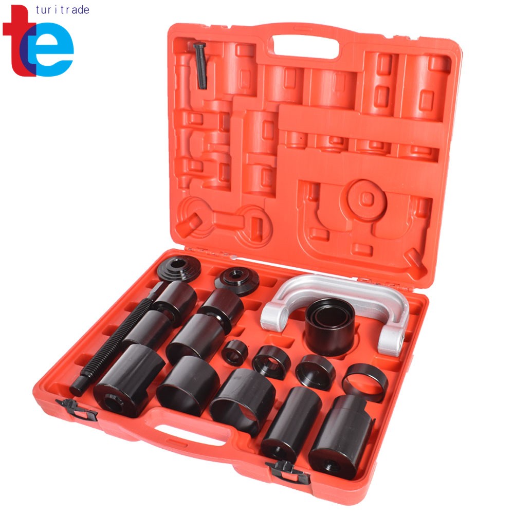 21Pcs Auto Repair Service Removal Ball Joint Press Tool Kit & Master Adapter Set