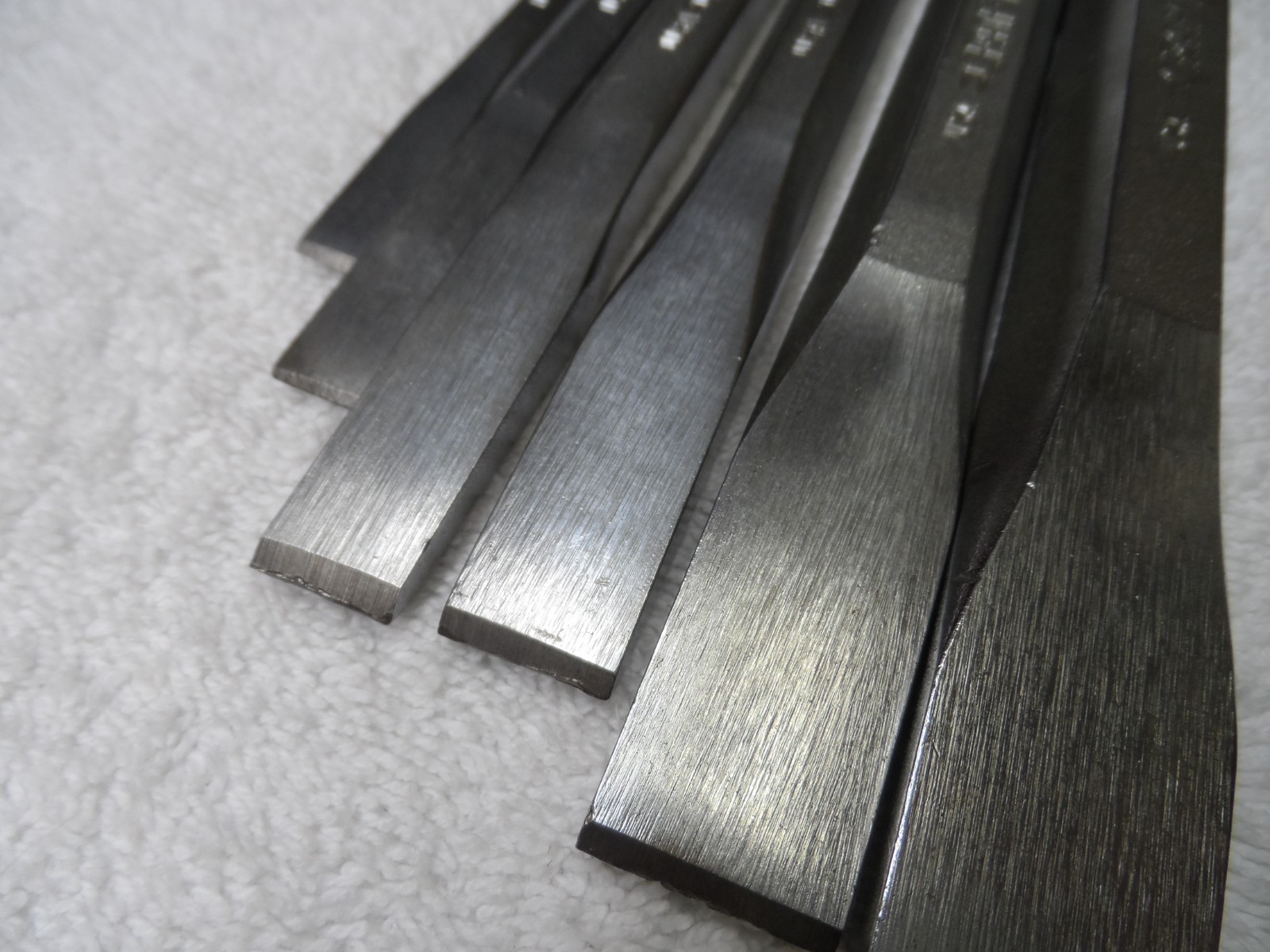 Craftsman Chisel Set, made in USA, PN 42971 to 42976 – 6 pcs (vintage)