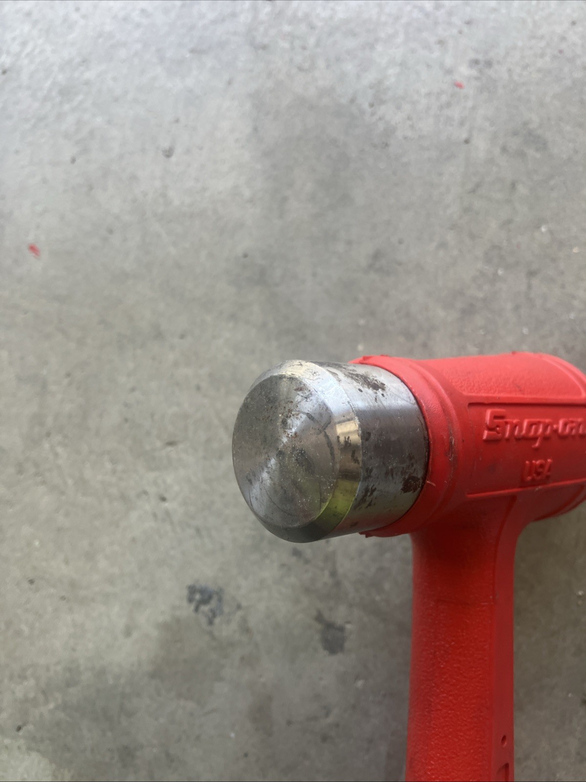 Snap-On HSSD32 32oz Dual-Face Drilling Dead Blow Hammer (Red)